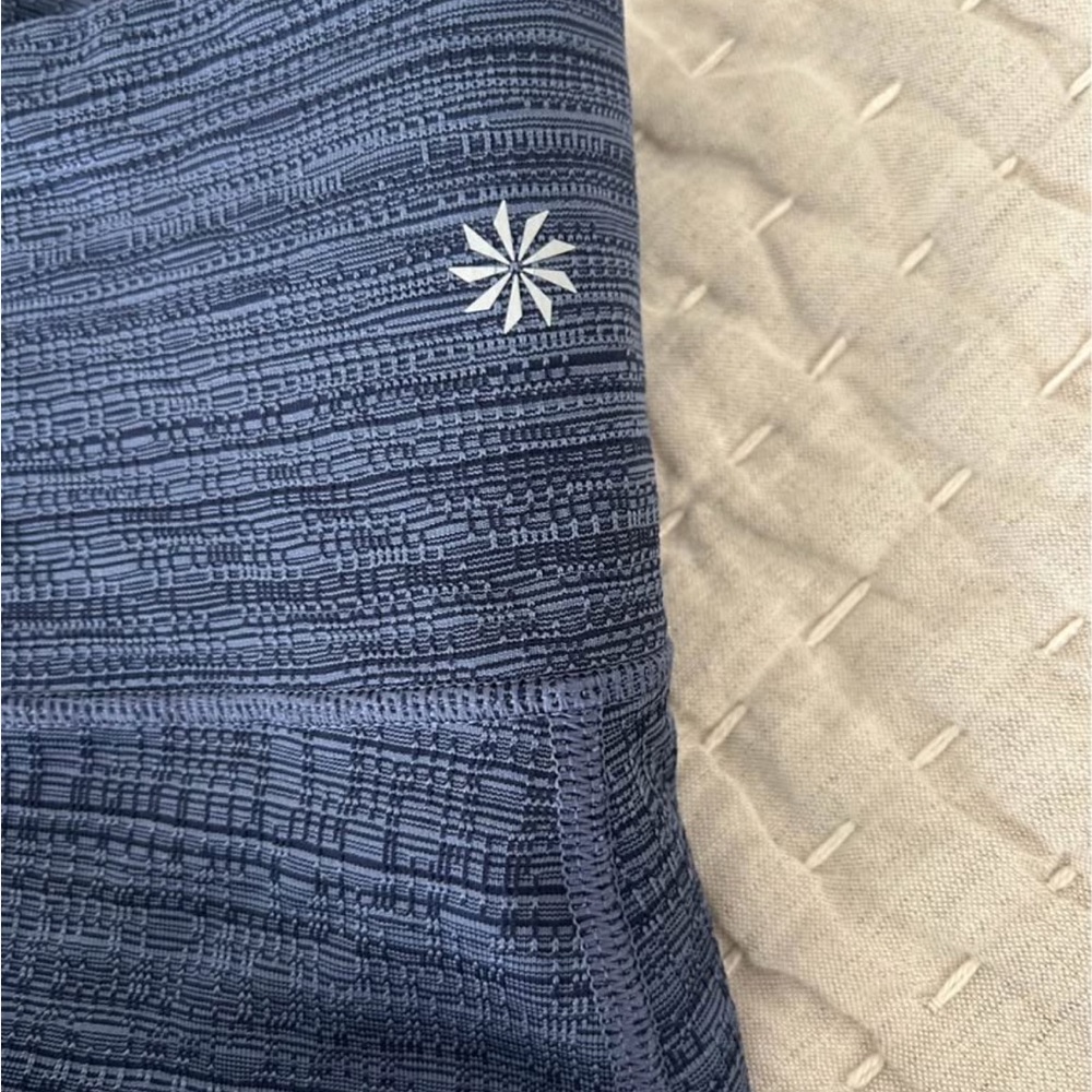 Blue Textured Blanket and Throw